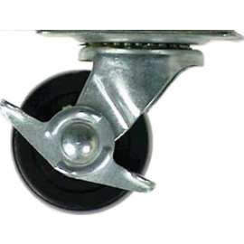Shepherd Hardware 3 in. D Swivel Hard Rubber Caster 210 lb 1 pk