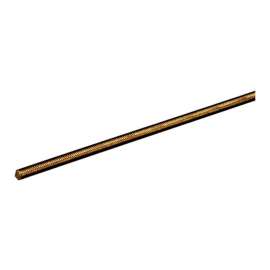SteelWorks 1/4 in. D X 12 in. L Threaded Brass Rod 1 pk