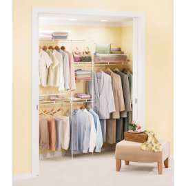 Rubbermaid 49.1 in. H X 13.8 in. W X 2.8 in. L Steel Wardrobe Organizer