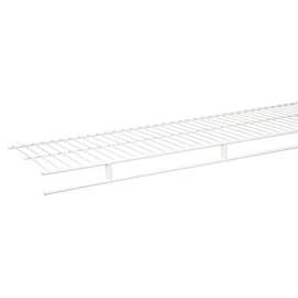 Rubbermaid 96 in. H X 12 in. W X 1.9 in. L Steel Wardrobe Shelf