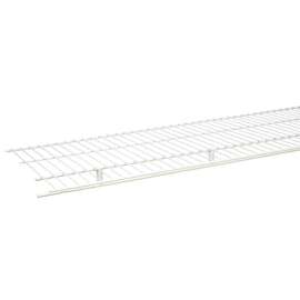 Rubbermaid 96 in. H X 16 in. W X 1.9 in. L Steel Wardrobe Shelf