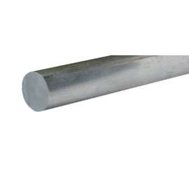 K&S 12 in. L X 0.4 in. D Aluminum Rod 1 pk