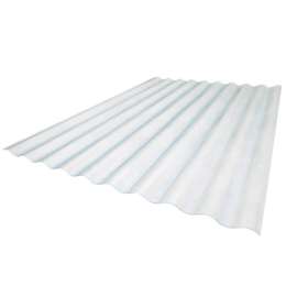 Sequentia 120 in. H X 26 in. W Super 600 Clear Fiberglass Panel