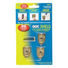 Ook Shield Picture Hanger 30 lb 3 pk