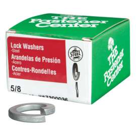 Hillman 5/8 in. D Zinc-Plated Steel Split Lock Washer 25 pk