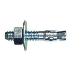 Hillman 5/8 in. D X 6 in. L Steel Round Head Wedge Anchor 10 pk