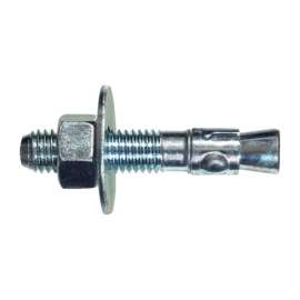 Hillman 1/4 in. D X 1-3/4 in. L Steel Round Head Wedge Anchor 50 pk