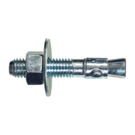 Hillman 1/4 in. D X 3-1/4 in. L Steel Round Head Wedge Anchor 30 pk
