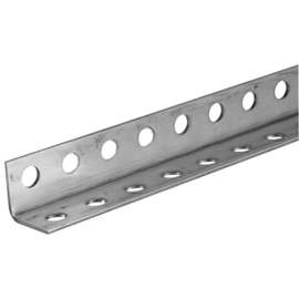 SteelWorks 0.064 in. X 1-1/4 in. W X 36 in. L Steel Perforated Angle