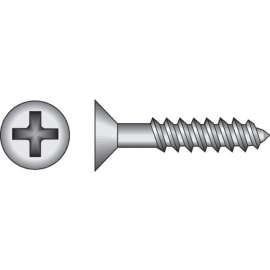 Hillman No. 8 X 1 in. L Phillips Black Phosphate Cabinet Screws 100 pk