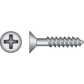 Hillman No. 10 X 1-1/2 in. L Phillips Black Phosphate Cabinet Screws 100 pk