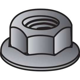 Hillman 1/4 in. Zinc-Plated Steel USS Whiz Lock Nut 100 pk
