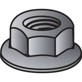 Hillman 5/16 in. Zinc-Plated Steel USS Whiz Lock Nut 100 pk