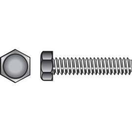 Hillman 5/16 in. D X 3 in. L Zinc Plated Steel Hex Tap Bolt 100 pk