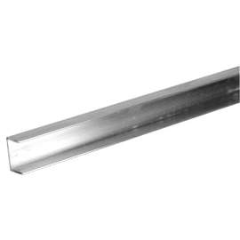 Boltmaster 0.0625 in. X 1/4 in. W X 8 ft. L Mill Aluminum Trim Channel