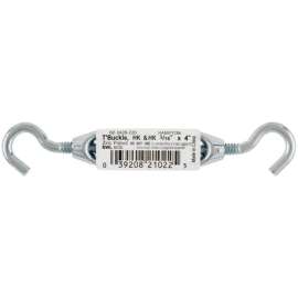 Hampton Zinc-Plated Aluminum/Steel Turnbuckle 70 lb