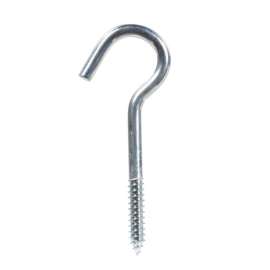 Hampton Small Steel 4.5625 in. L Ceiling Hook 160 lb 1 pk