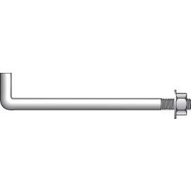 Hillman 5/8 in. D X 16 in. L Steel Round Head Anchor Bolts 10 pk