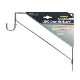 Lido 10-1/2 in. H X 1 in. W X 11 in. L Nickel Shelf Divider
