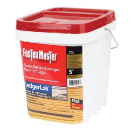 FastenMaster LedgerLok No. 0 X 5 in. L Hex Hex Washer Head Deck Screws 250 pk