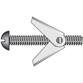 Hillman 1/8 in. D X 2 in. L Truss Steel Toggle Bolt 50 pk
