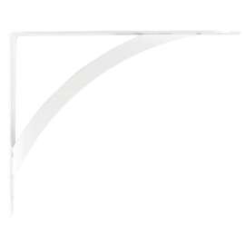 Knape & Vogt John Sterling White Steel Bracket 12 Ga. 10 in. L 100 lb