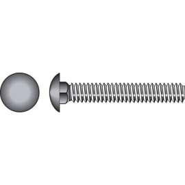 Hillman 3/8 in. X 9 in. L Zinc-Plated Steel Carriage Bolt 50 pk