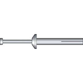 Hillman 1/4 in. D X 3/4 in. L Steel Mushroom Head Hammer Drive Anchor 100 pk
