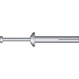 Hillman 1/4 in. D X 1 in. L Steel Mushroom Head Hammer Drive Anchor 100 pk
