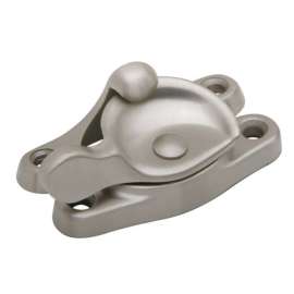 Schlage Silver Brass Window Lock 1 each