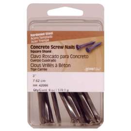Hillman 3 in. Concrete Steel Nail Flat Head 6 lb