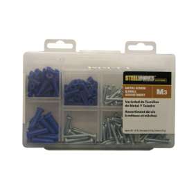 Hillman 3/8 in. D X 1 in. L Plastic/Stainless Steel Pan Head Anchor Kit 213 pk