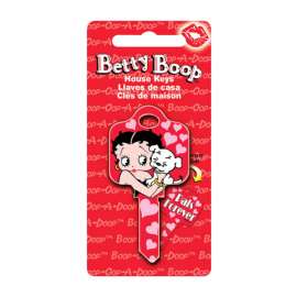 Hillman Betty Boop Pals Forever House/Office Key Blank 68 SC1 Single For Schlage Locks