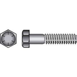 Hillman 3/4 in. D X 3-1/2 in. L Heat Treated Steel Hex Head Cap Screw 20 pk