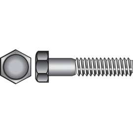 Hillman 1/2 in. D X 1-1/2 in. L Hot Dipped Galvanized Steel Hex Bolt 50 pk