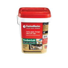 FastenMaster TimberLok No. 10 X 4 in. L Hex Epoxy Wood Screws 250 pk