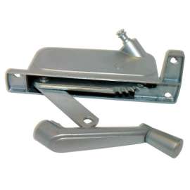 Barton Kramer Silver Aluminum Right Awning Window Operator For Looks Windows
