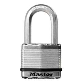 Master Lock 1-7/16 in. H X 13/16 in. W X 2 in. L Steel Ball Bearing Locking Padlock Keyed Alike