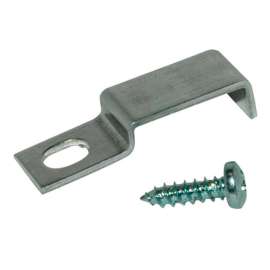 Barton Kramer Silver Aluminum Screen Clip 1 pk