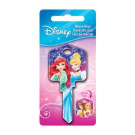 Hillman Disney Princesses House Key Blank 66/97 KW1/KW10 Single For Kwikset and Titan Locks