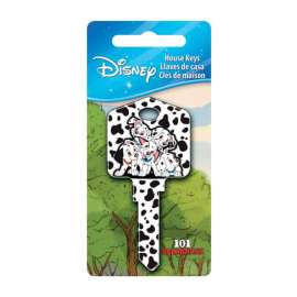 Hillman Disney 101 Dalmatians House Key Blank 66/97 KW1/KW10 Single For Kwikset and Titan Locks