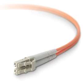 Belkin Duplex Optic Fiber Cable, LC Male, LC Male, 49.21ft