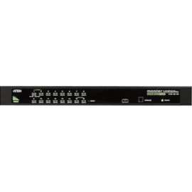 Aten Technologies Aten CS1316 KVM Switch, 16 x 1, 16 x SPHD-15 Keyboard/Mouse/Video, 1U, Rack-mountable