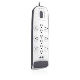 Belkin BV112234-08 12-Outlets Surge Suppressor, 12 x AC Power, 1875 VA, 3996 J, 125 V AC Input