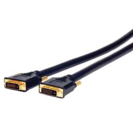 Comprehensive Cable Comprehensive Standard Series 28 AWG DVI-D Dual Link Cable 10ft, 10 ft DVI-D Video Cable for DVD Player, Satellite Equipment, Projector, LCD, Plasma, HDTV, Video Device, First End: 1 x DVI-D (Dual-Link) Digital Video, Male, Second End: