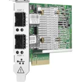 HPE Ethernet 10Gb 2-port 530SFP+ Adapter, PCI Express x8, Optical Fiber, Low-profile, 10GBase-X