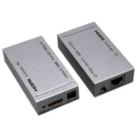 4XEM 50M 150FT HDMI Extender, 1 Input Device, 1 Output Device, 150 ft Range, 4 x Network (RJ-45)
