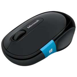 Microsoft Sculpt Comfort Mouse, BlueTrack, Wireless, Bluetooth, Black