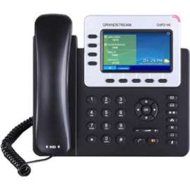 Grandstream GXP2140 IP Phone, Corded/Cordless, Corded, Bluetooth, Wall Mountable