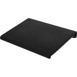 Aluratek Slim USB Laptop Cooling Pad (Black), 2 Fan(s), 800 rpm rpm, Metal, Black